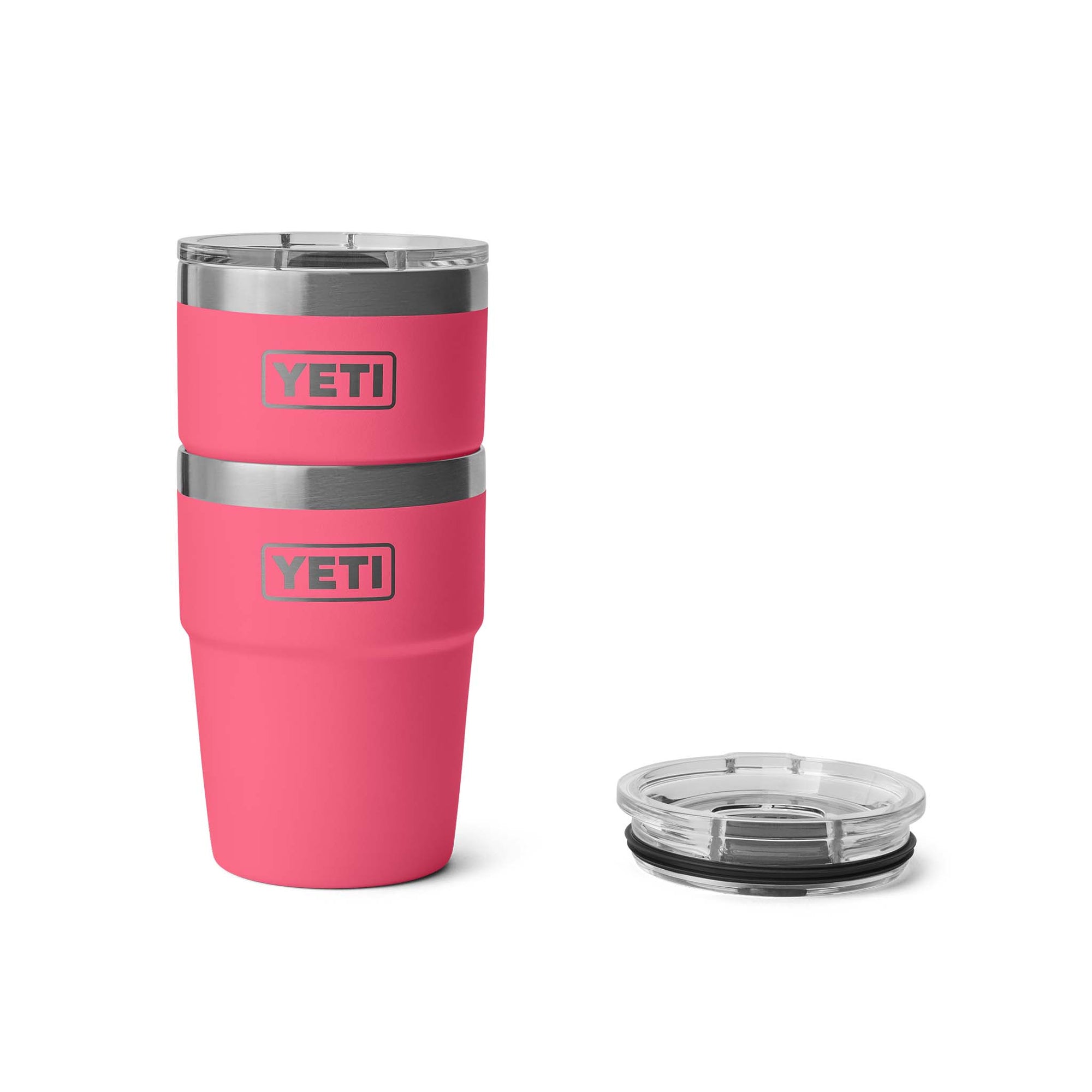 Tropical Pink 16oz Rambler Stackable Cup