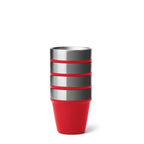 Rescue Red 4 Piece Shot Glasses
