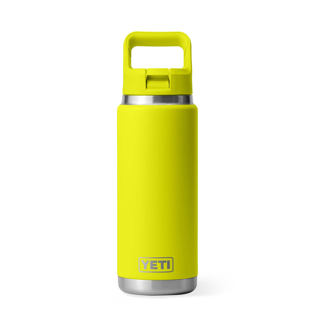 Firefly Yellow Rambler 26oz Straw Bottle