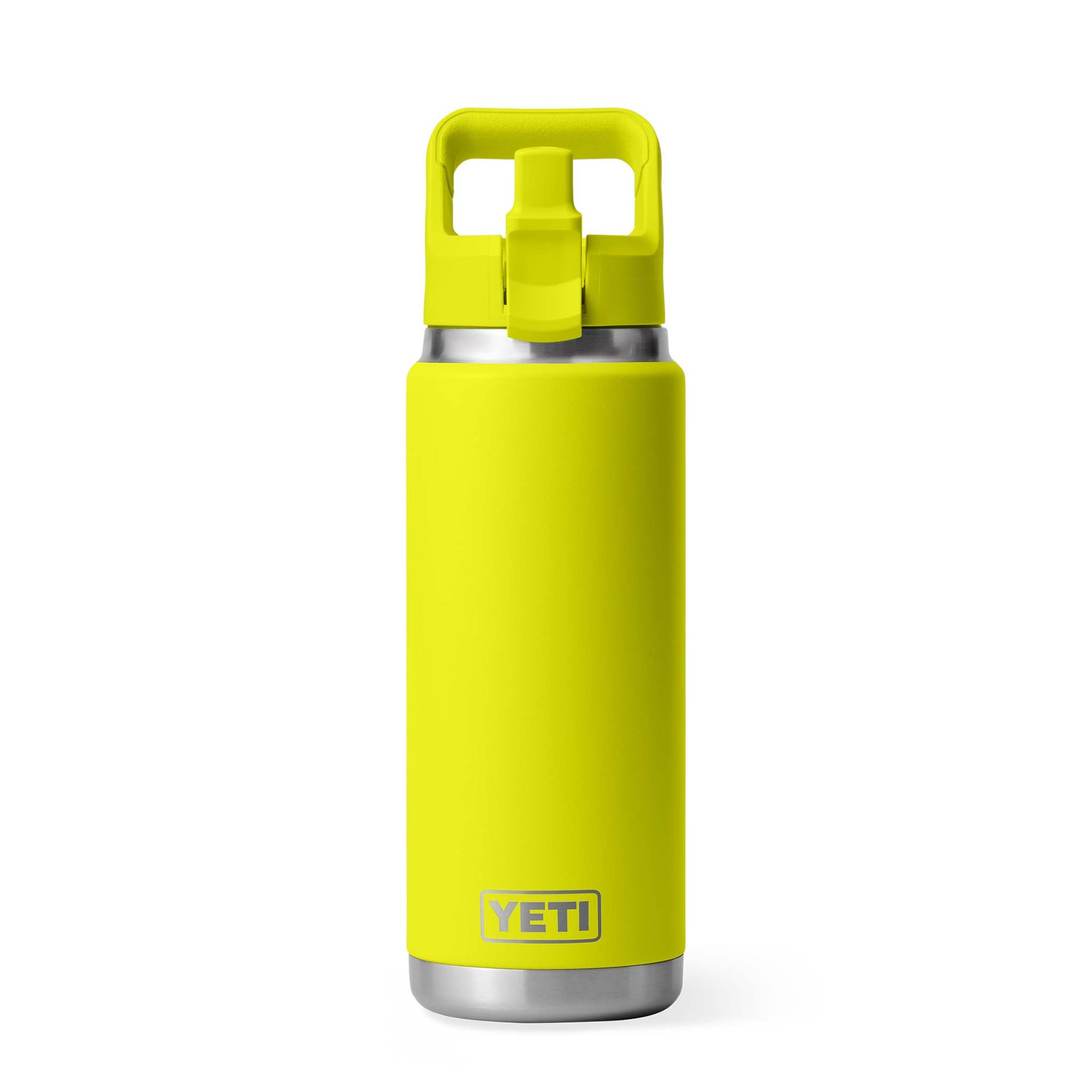 Firefly Yellow Rambler 26oz Straw Bottle