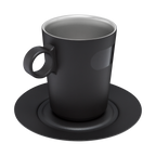 The DayBreak Caf¨¦ Latte Cup & Stillness Saucer | 10.6 OZ