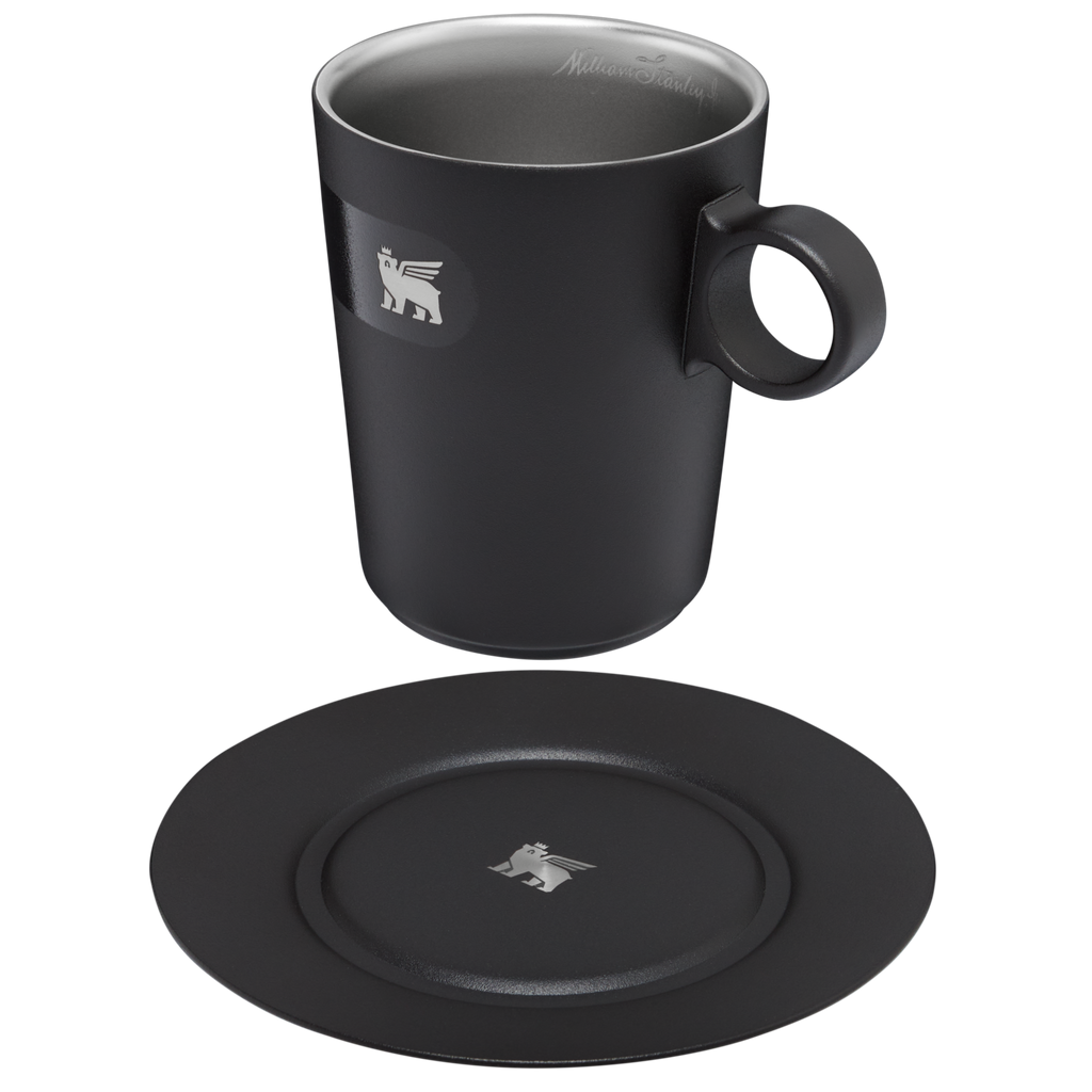 The DayBreak Caf¨¦ Latte Cup & Stillness Saucer | 10.6 OZ