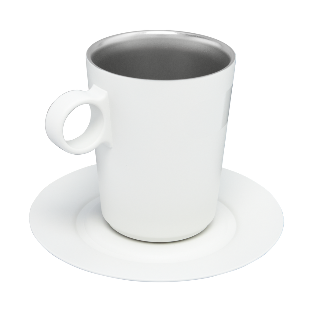 The DayBreak Caf¨¦ Latte Cup & Stillness Saucer | 10.6 OZ