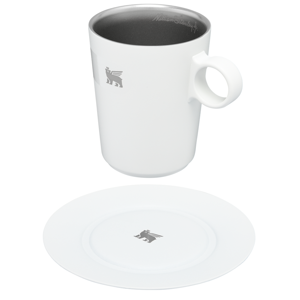 The DayBreak Caf¨¦ Latte Cup & Stillness Saucer | 10.6 OZ