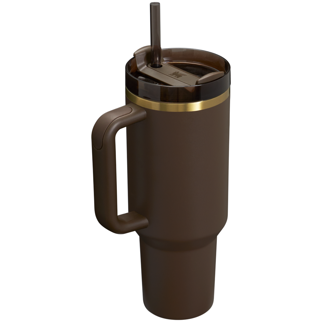 The Chocolate Gold Quencher H2.0 FlowState? Tumbler | 40 OZ (Vault)