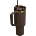 The Chocolate Gold Quencher H2.0 FlowState? Tumbler | 40 OZ (Vault)