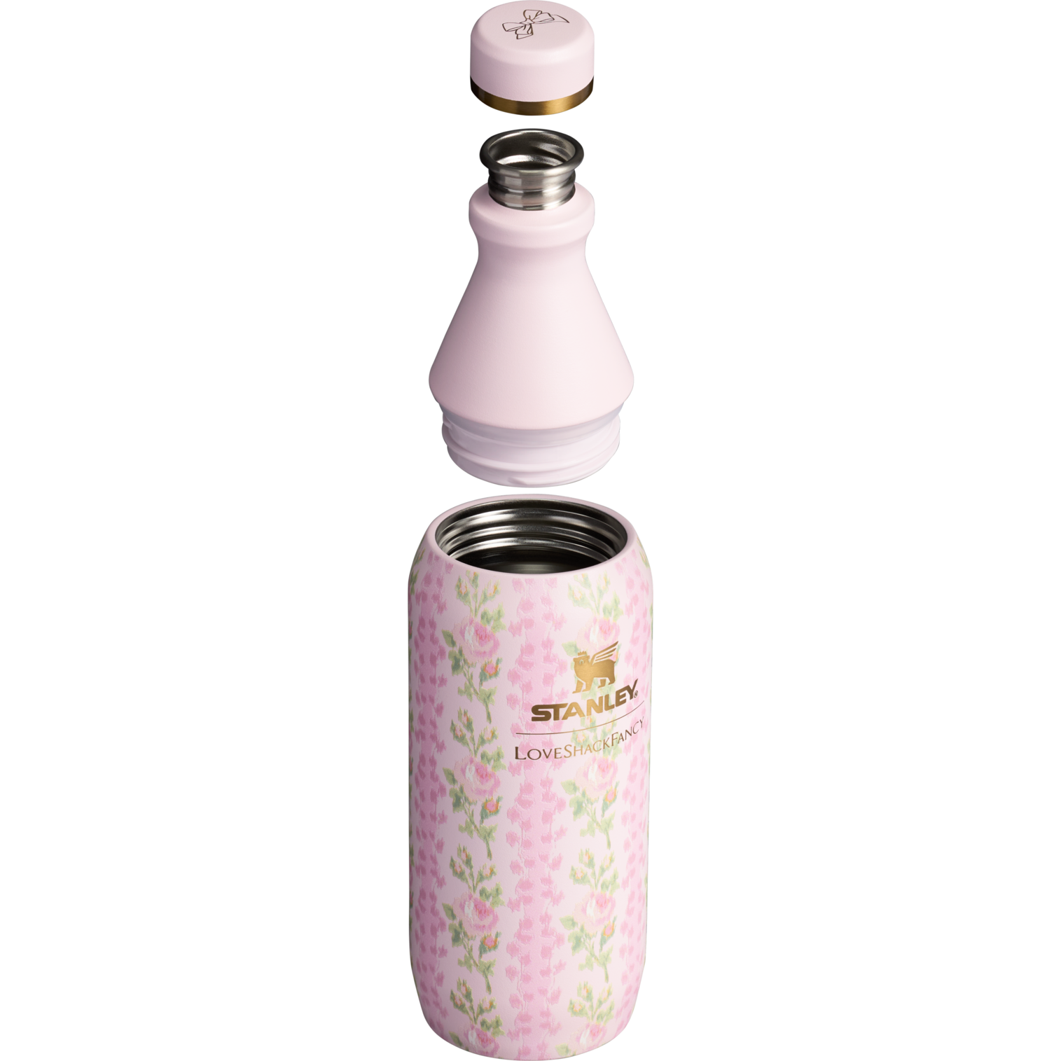 The Stanley x LoveShackFancy All Day Slim Bottle | 12 OZ (Vault)