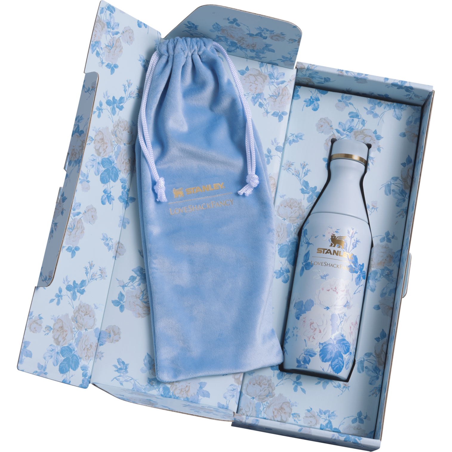 The Stanley x LoveShackFancy All Day Slim Bottle | 12 OZ (Vault)