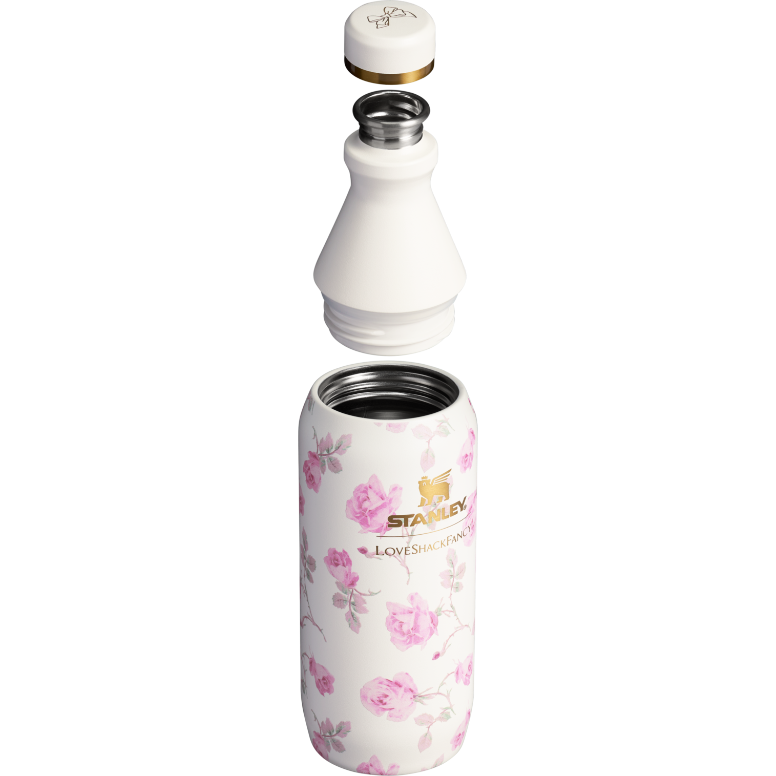 The Stanley x LoveShackFancy All Day Slim Bottle | 12 OZ (Vault)