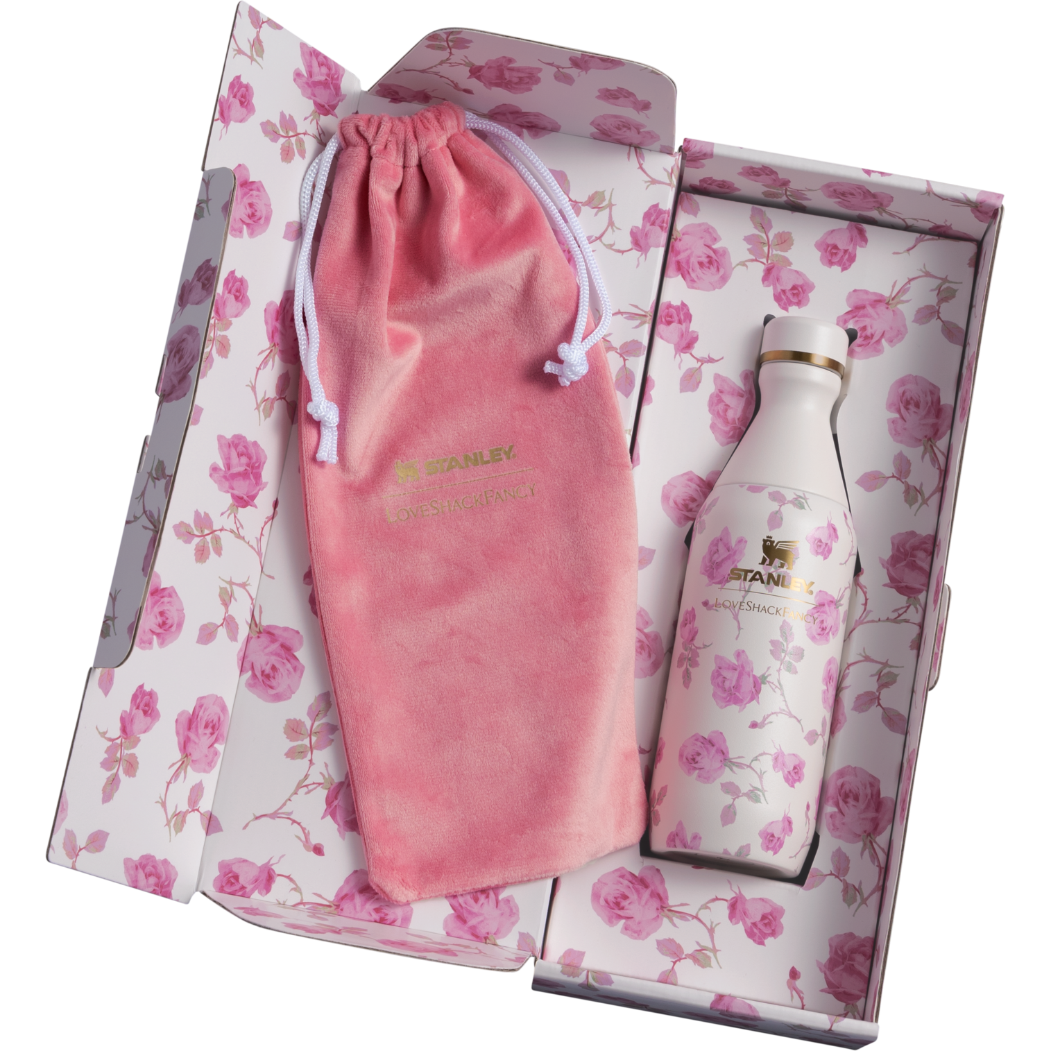 The Stanley x LoveShackFancy All Day Slim Bottle | 12 OZ (Vault)