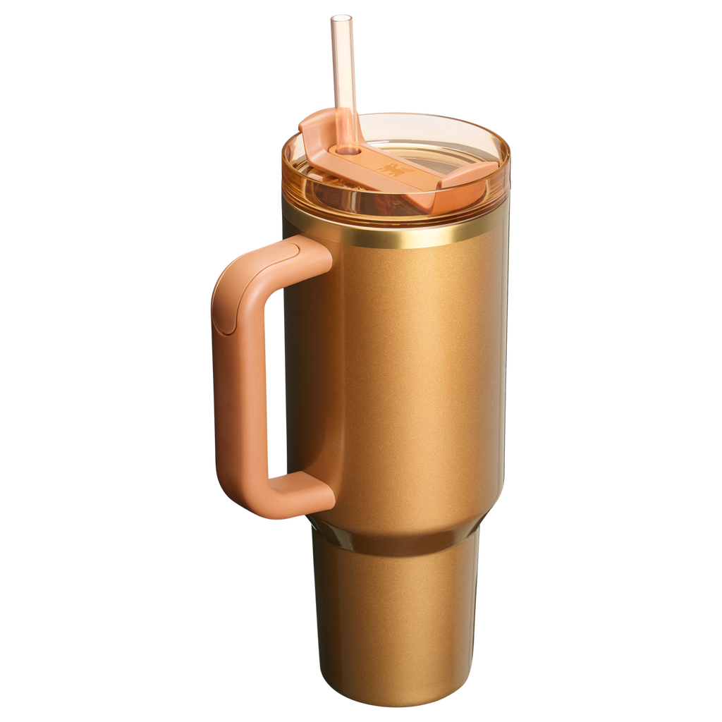 The Copper Tinsel Quencher H2.0 FlowState? Tumbler | 40 OZ