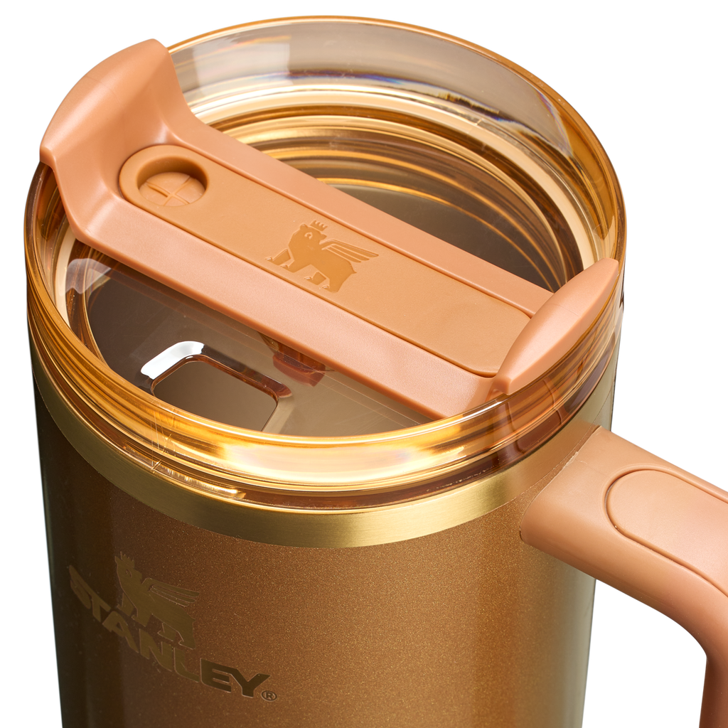 The Copper Tinsel Quencher H2.0 FlowState? Tumbler | 40 OZ