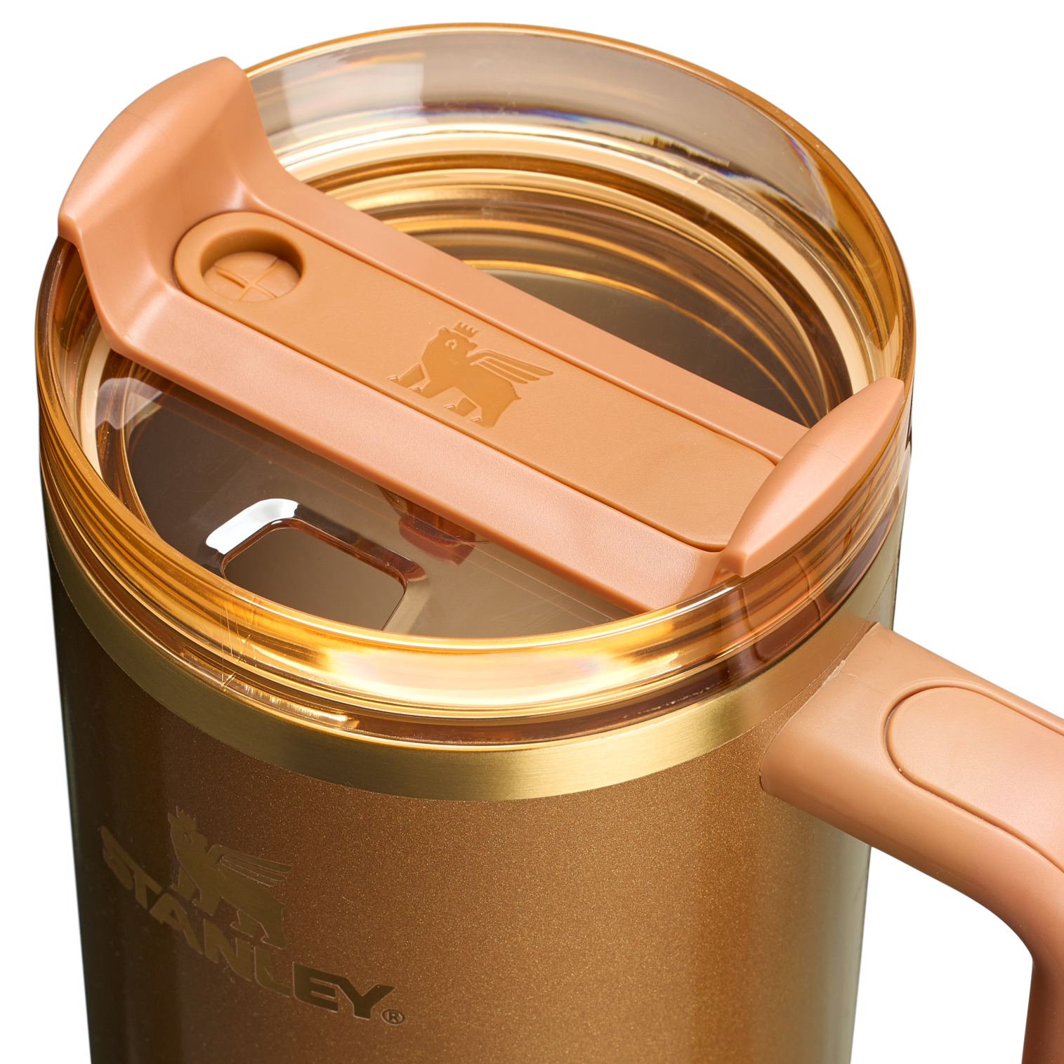 The Copper Tinsel Quencher H2.0 FlowState? Tumbler | 40 OZ