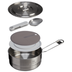 The Wildfare Pro Saucepan Cookset 5-piece set | 2 QT