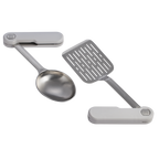 The Wildfare Pro Fold & Go Utensil Set | 2-piece set