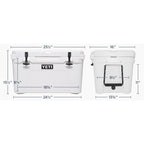 Tundra 45 White Cooler